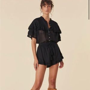 Spell Dove Lace blouse XXL NWT